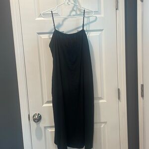 A New Day Large Black Sundress with POCKETS!